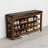 3-Tier Adjustable Shoe Bench With Leather Cushion — Walnut-Finish Entryway Storage Stool For Hallways & Mudrooms-282908566
