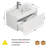 32-inch Wall-Mounted Bathroom Vanity-990761678