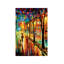 Walk With Dog by Leonid Afremov - Wrapped Canvas Painting-42160644