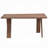 Nory Rectangular Dining Table, Scandinavian Walnut Brown, 63 Inch