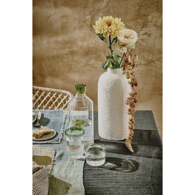 Carafe en verre borosilicaté Tara, Vert