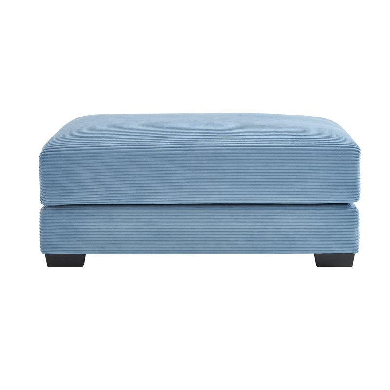 28 Blue Corduroy With Ergonomic Support, Soft Touch Fabric, And Customizable Layout Combinations Corduroy: Oversized Seating Cushioned Modular Options