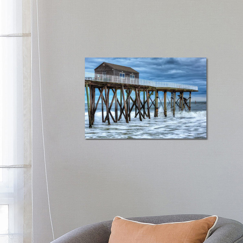 Belmar Pier by David Gardiner - Wrapped Canvas Print, 66.04 cm H x 45.72 cm W x 3.175 cm D