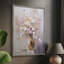 Reproduction encadrée FLORAL Series CECXLV - bois massif