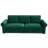3-In-1 Velvet Convertible Sleeper Sofa, 93.7" W King Pull Out Sofa Bed, With Nailhead Trim & Rolled Arm-1765912644