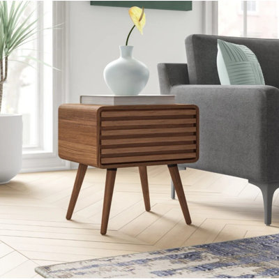 Bria End Table with Storage