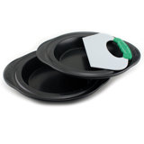 BergHOFF Perfect Slice 3Pc Non-Stick Pie Pan Set with Slicing Tool