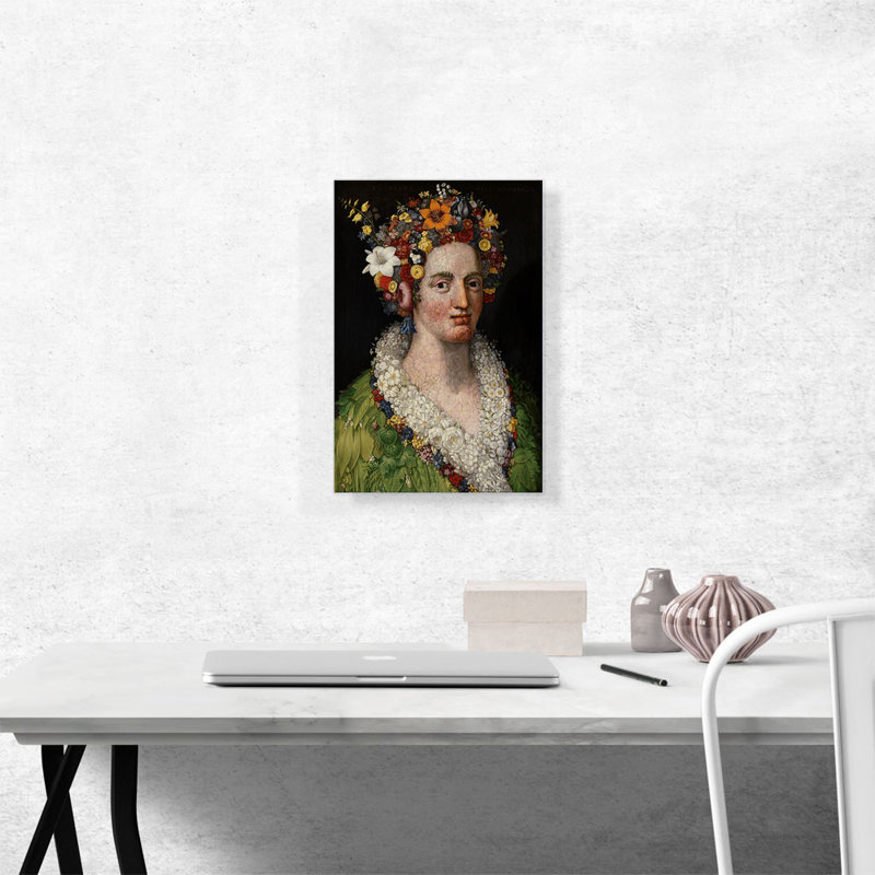 «Flora 1589» par Giuseppe Arcimboldo, impression sur toile tendue, H 18 po x l 12 po x P 0,75 po