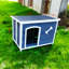 Grande niche pour chien en bois-646241700