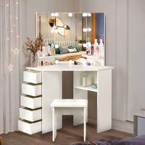 Ebern Designs Bryla Vanity & Reviews | Wayfair