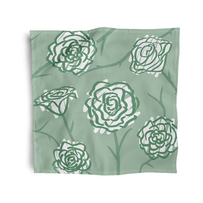 Charne Polyester Floral Square Napkin