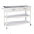 Aleaya 47.25 " W Kitchen Cart with Stainless Steel Top
