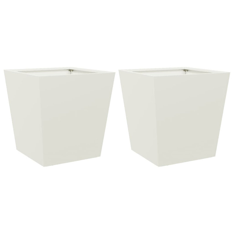 Raice Planter Box, 40cm H x 40cm W x 40cm D, Black
