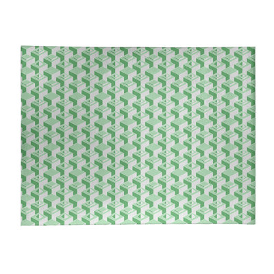 Chenille Geometric Indoor Rug