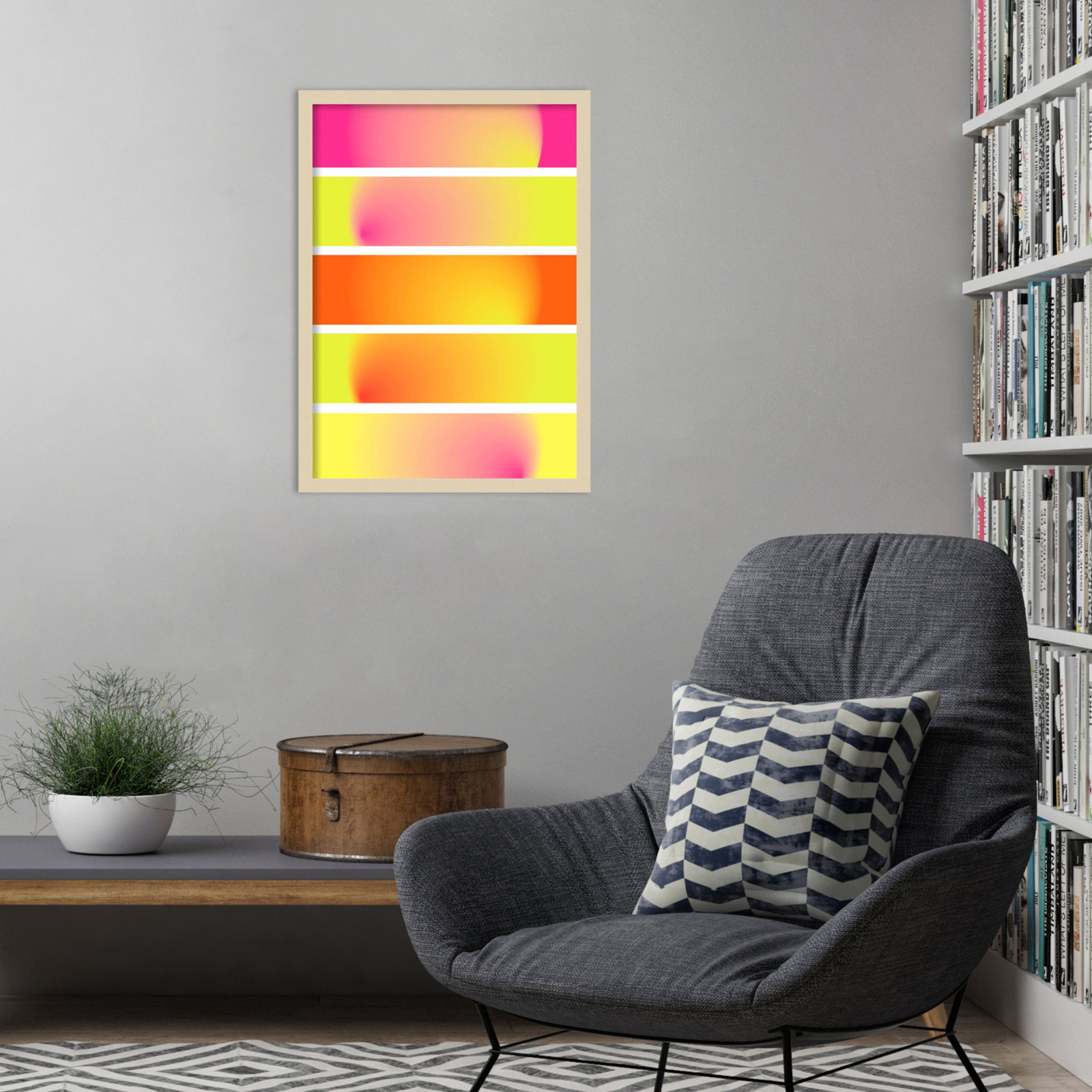 One Way by Valeria Castillo, 25" H x 18" W x 1" D, Brown