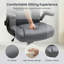 Fauteuil de direction ergonomique avec accoudoirs rabattables-1955742577