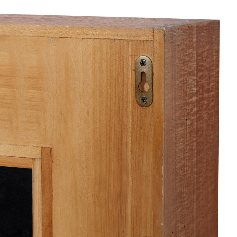 Devonte Solid Wood Rectangle Wall Mirror