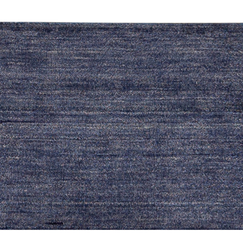 Tapis bleu de haute qualité noué à la main