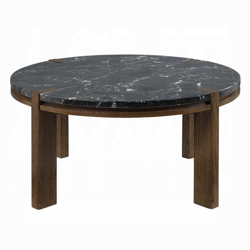 Table basse Estella avec plateau en marbre