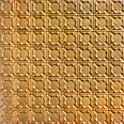 Carreau de plafond en fer-blanc clouté 2 pi x 2 pi