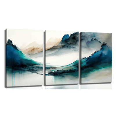 3 Piece Wrapped Canvas Print
