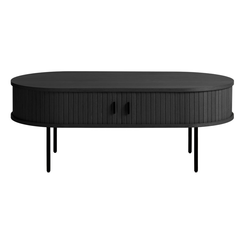 Table basse Iris, Chêne noir