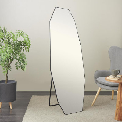 Miroir de sol noir Tinaya