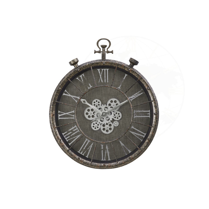 24" Transitional Round Wall Clock