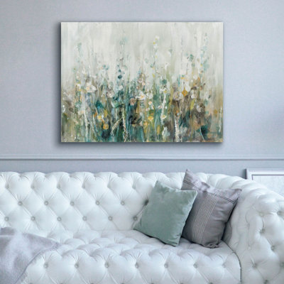 Epic Graffiti 'Wildflower Field'  by Danhui Nai Canvas Wall Art