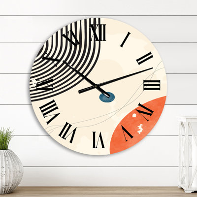 Metal Wall Clock