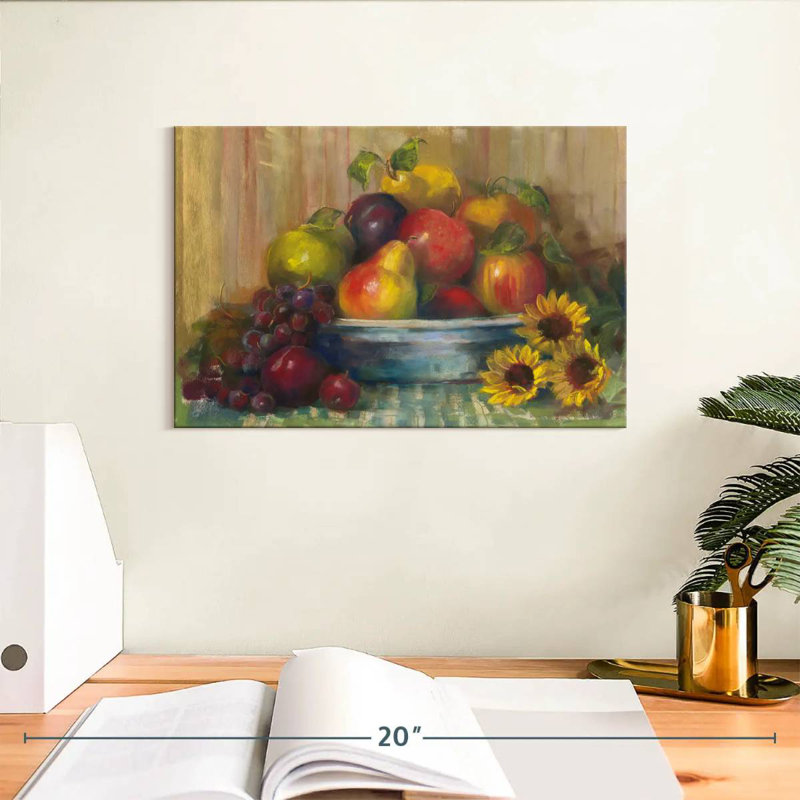 Yarlin Fruit Basket, 8" H x 12" W