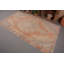 Tapis rétro, tapis de chambre à coucher, tapis orange 4,5 x 7,5 pieds, tapis turcs, tapis modernes