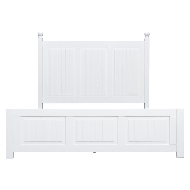 Beachfront Crete Panel Bed, Queen