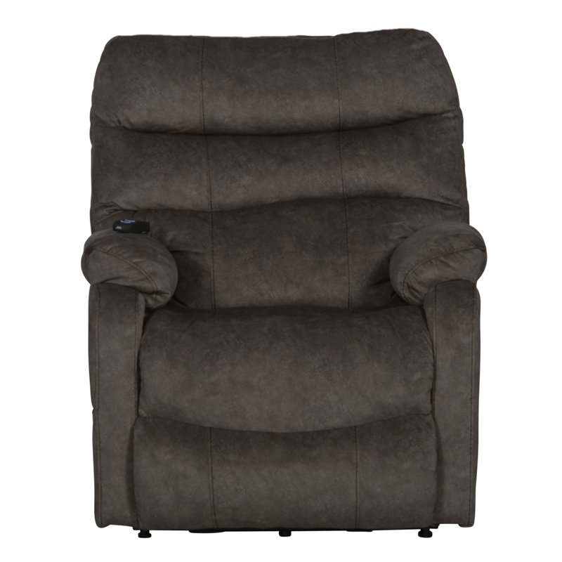 Fauteuil inclinable électrique lève-personne rembourré, Chocolat