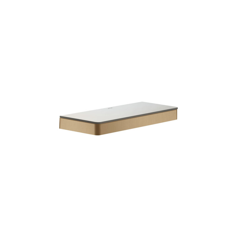 AXOR Universal Softsquare Shelf 12", Bronze, 1" H x 12" W x 4" D