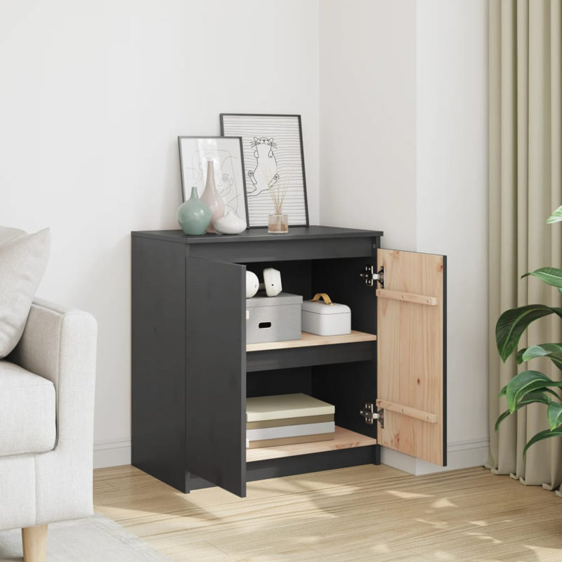 Harragan Nightstand, Grey