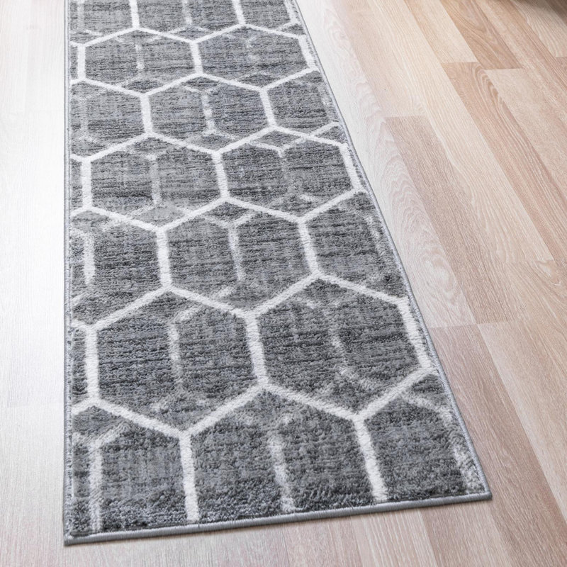 Jabrayah Geometric Indoor Rug, Runner 2' x 8'
