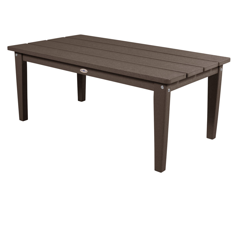 Table de conversation pour le patio Middir Adirondack, Brun mangrove
