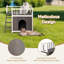 Maison pour chien en bois 2 étages pour l'extérieur et l'intérieur