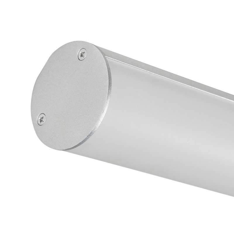 Procyon 36-in Integrated AC LED ETL Certified Bathroom Wall Lighting Fixture, Silver