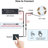 VST 16.4ft Cob Led Strip Lights , 24v Led Tape Light, 48w, 2640 Leds, Ra 93+, For Cabinets, Ul Listed With Etl Certified 48w Power Supply And Touch Switch-1653711842