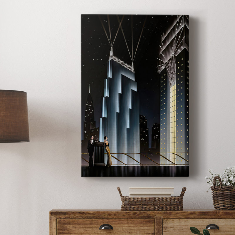 Into TheNight - Cavas de galerie sur mesure, H 18 po x l 12 po