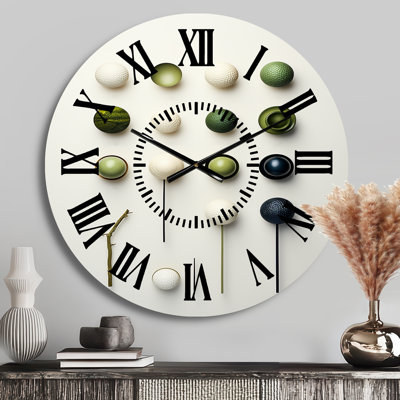 Horloge murale Minimalisme Golf Tees II - Sports
