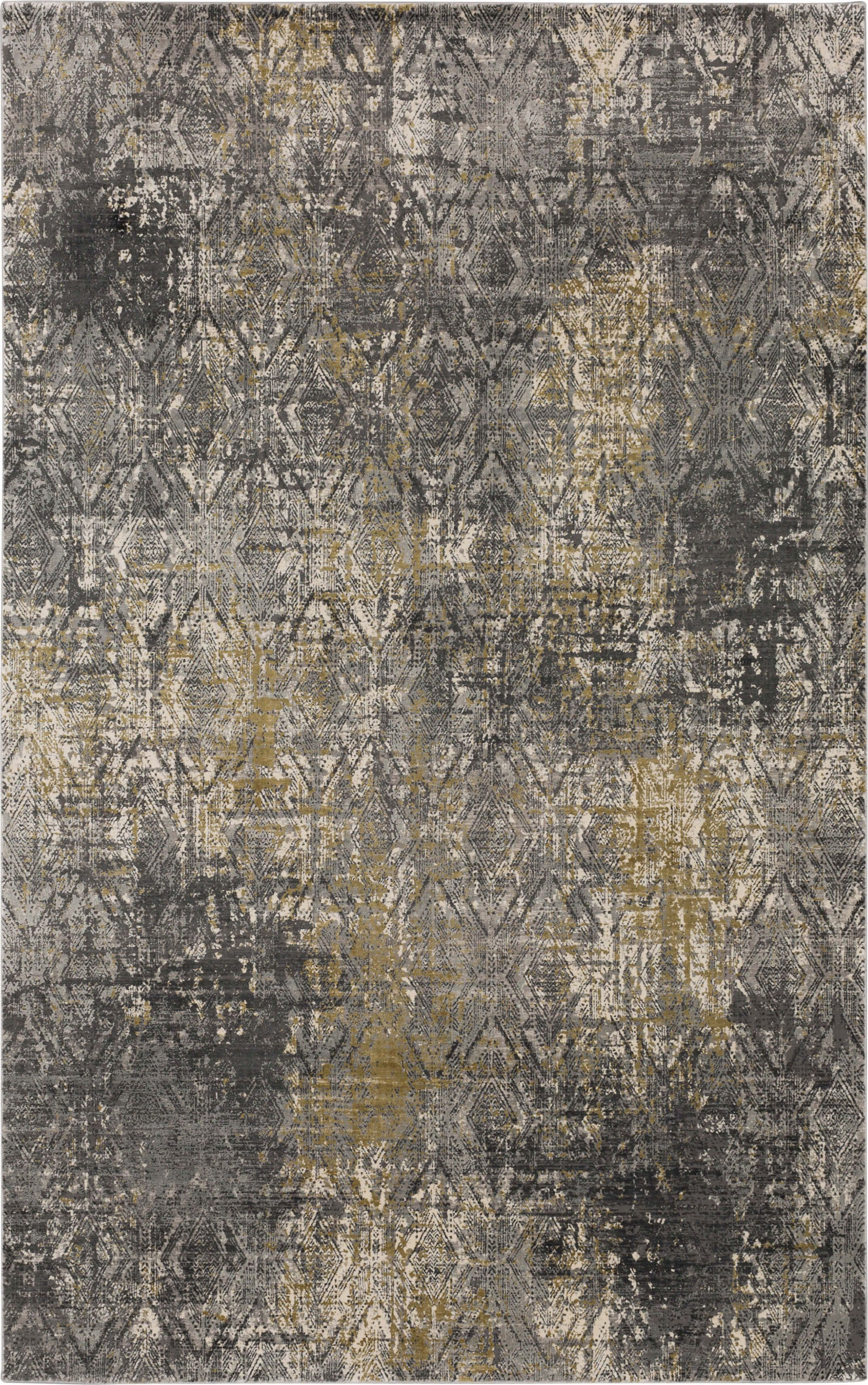 Karastan Botan Geometric Gray/Brown Area Rug | Wayfair