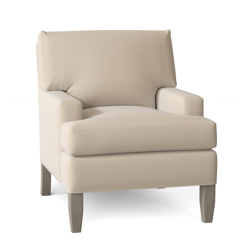 Fauteuil Huntington, Os Elizabeth, H 37 po x l 31 po x P 37 po, Gris