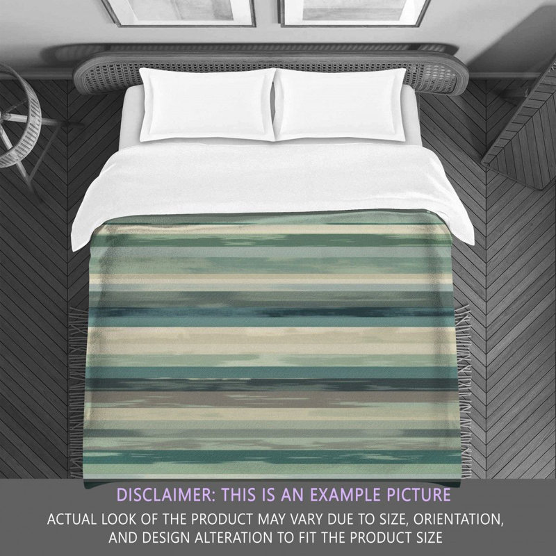 Polyester Striped Comforter, Queen Comforter
