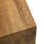 Table basse moderne en panneau de fibres à densité moyenne avec motif en bois - 39,37 x 23,62 x 11,81 pouces