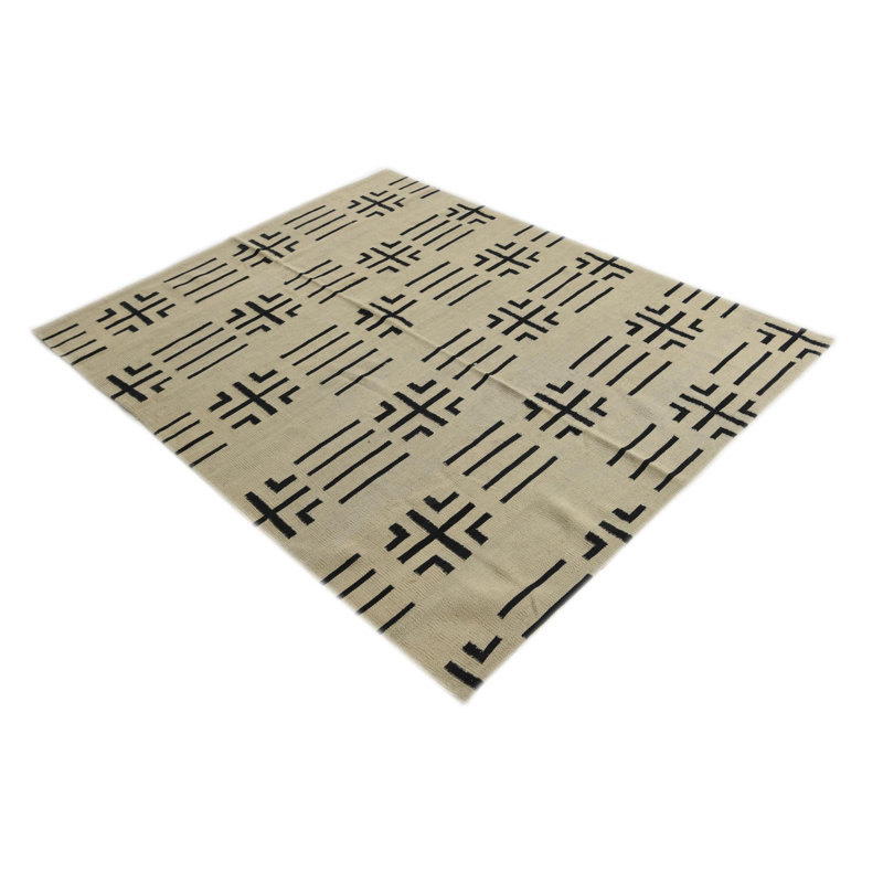 6 Ft Rectangle Ponce Ivory Rug