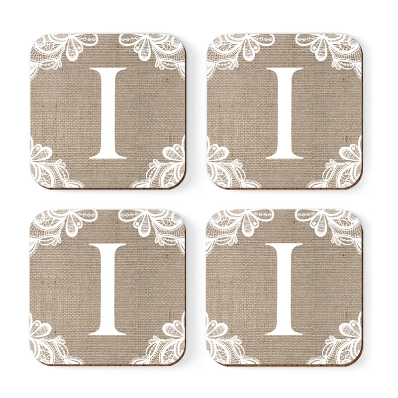 Sous-verres Café à monogramme, I