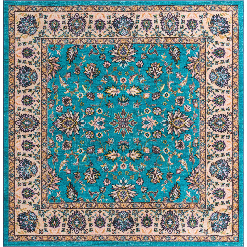 Artez Oriental Indoor Rug, Square 7'10"